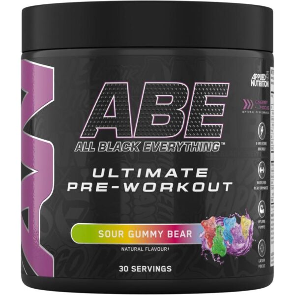 ABE - Ultimate Pre-Workout (30 servings) Sour Gummy Bear